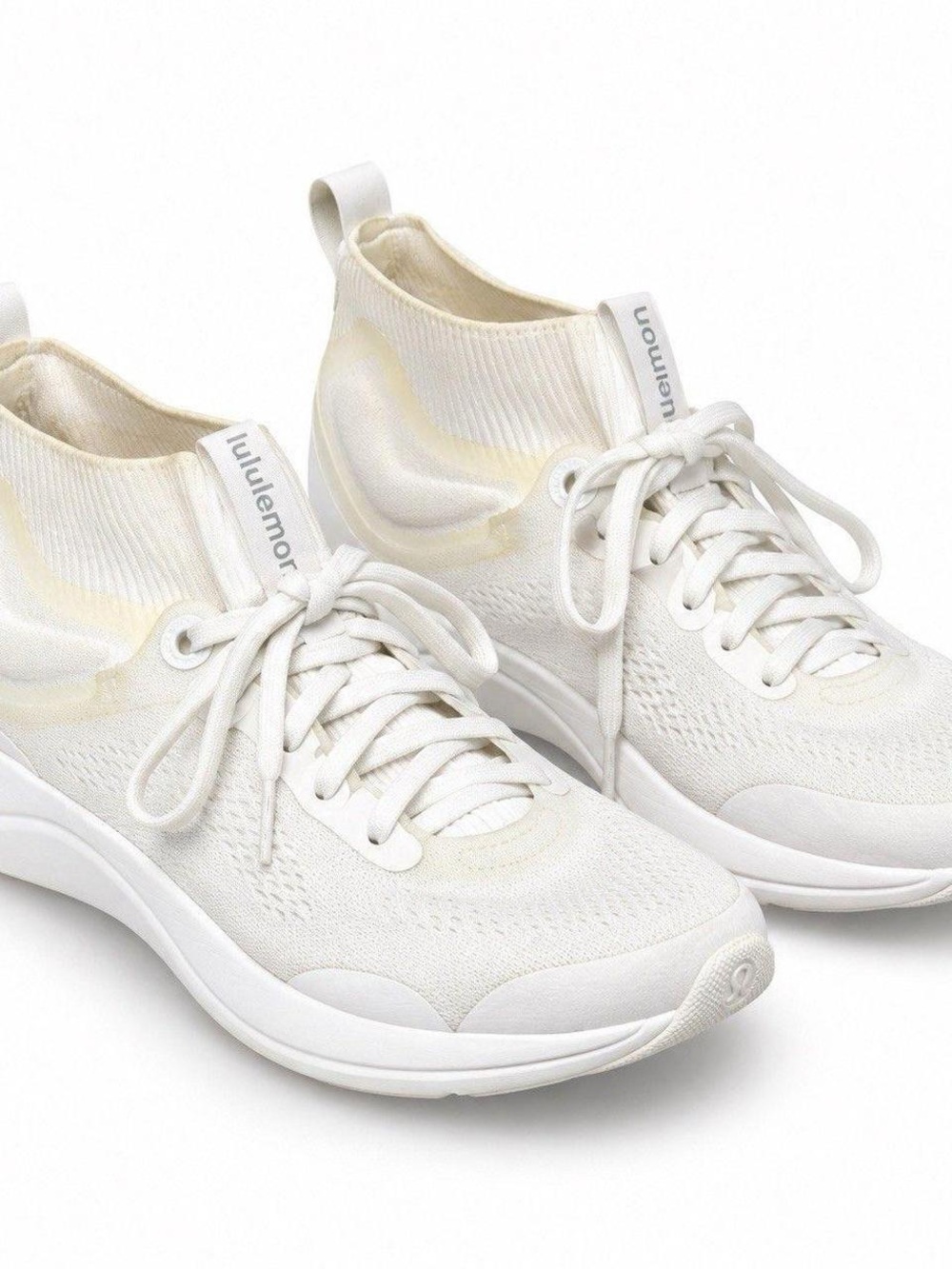 lululemon athletica Women's White Trainer Athletic Sneakers